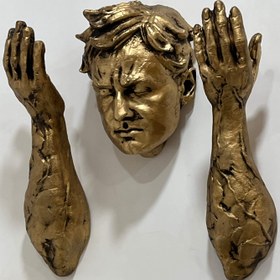 تصویر مجسمه دیوارکوب فانتزی 