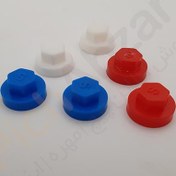 تصویر گل پیچ پلاستیکی سایز ۳/۸ پیچ شیروانی 