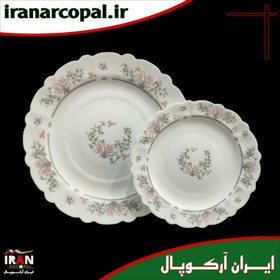 تصویر سرویس غذاخوری 25 پارچه آرکوپال (۶ نفره) ایفل iropal 25 Pcs