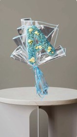 تصویر دسته گل حروف A با گلهای خاص |گلفروشی فلورسا کد ۲۴۸ A letter flower bouquet | floressa flowers code 248