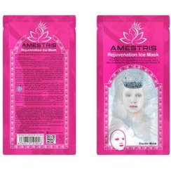 تصویر ماسک ورقه ای دو عددی مدل Rejuvenator مناسب انواع پوست آمستریس Amestris Rejuvenator Ice Mask