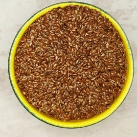 تصویر تخم کتان قرمز گل‌جیل 