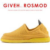 تصویر گیوه زنانه زرد میکرو سایز ۳۶ تا ۴۰ 