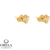 تصویر گوشواره طلا 18 عیار میخی ونکلیف 