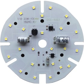 تصویر چیپ دیوبی پنلیSMD -گرد - 20وات مهتاب DOB 20W SMD 220V