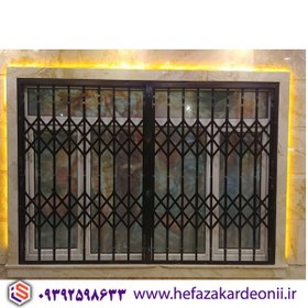 تصویر حفاظ آکاردئونی ۲گل ۳خم 