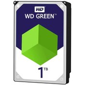 تصویر حافظه اچ دی دی اینترنال وسترن دیجیتال مدل سبز ظرفیت 1 ترابایت Western Digital Green 1TB Internal HDD