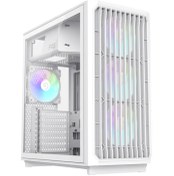تصویر کیس کامپیوتر گیم مکس F45 ARGB Mini Tower سفید Game Max F45 ARGB Mini Tower White Computer Case
