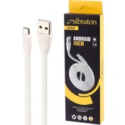 تصویر کابل میکرو یو اس بی Sibraton S222A 2.1A 1.1m ا Sibraton S222A 2.1A 1.1m Micro USB Cable Sibraton S222A 2.1A 1.1m Micro USB Cable
