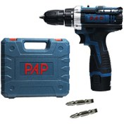 تصویر دریل شارژی 12 ولت لیتیوم 2 دور تک باتری مدل CD-1201 برند پی ای پی P.A.P ا Rechargeable drill 12 V lithium 2 round single battery model CD-1201 ا Rechargeable drill 12 V lithium 2 round single battery model CD-1201 Rechargeable drill 12 V lithium 2 round single battery model CD-1201