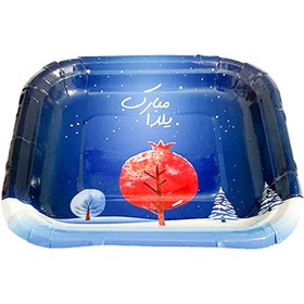 تصویر پیش دستی شب یلدا مبارک 10 عددی مدل STY365 