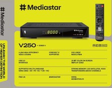 تصویر گیرنده فول اچ دی مدیا استار وی 250 media star v250