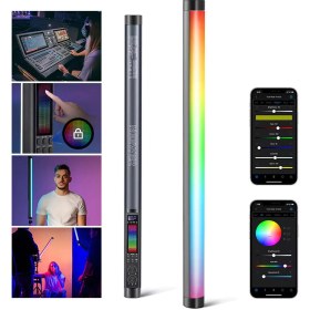 تصویر نور باتومی نیور NEEWER TL60 20W RGB Tube Light Stick 