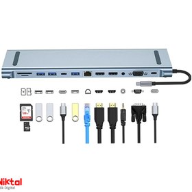 تصویر هاب 12پورت مدل BYL-2003U2 