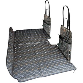 تصویر تشک سفری خودرو آردوج مدل تاشو با نظم دهنده و کیف مخصوص 