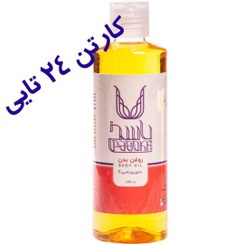 تصویر کارتن 24 عددی روغن بدن گرم حاوی ویتامین E و عصاره فلفل قرمز حجم 240 میلی لیتر 