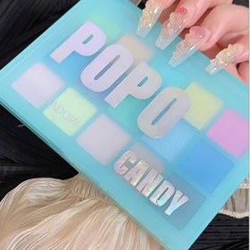 تصویر پالت سایه پوپو کندی ۱۵ رنگ Popo Candy Eye Shadow Palette