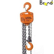 تصویر جرثقیل دستی زنجیری ویتال hand-chain-hoist-vital-1-5-ton