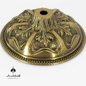 تصویر درب طوقه ایتالیا 12 سانت با آبکاری آنتیک چینی 