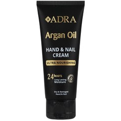 تصویر کرم مرطوب کننده دست و ناخن آدرا مدل Argan مناسب انواع پوست حجم 75 میلی لیتر 