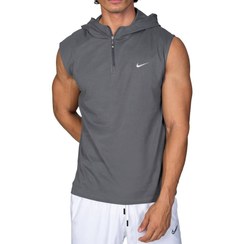 تصویر تاپ مردانه نایک مدل کلاه دار کد 304093 Men Sport Top 00304093