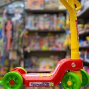 تصویر اسکوتر پلاستیکی تاشو مناسب کودک 