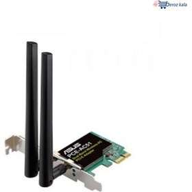 تصویر کارت شبکه PCI E بی‌سیم ایسوس مدل PCE AC51 Wireless-PCE-AC51-AC750 Dual-band PCI-E Adapter