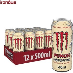 تصویر نوشیدنی انرژی زا مانستر پانچ بدون کالری و شکر – monster ا monster punch monster punch