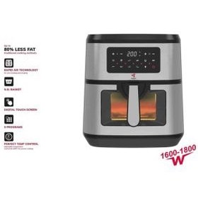 تصویر سرخ کن بدون روغن مباشی مدل ME-AF998 ظرفیت ۹.۲ لیتری Mebashi ME-AF998 Air Fryer 9.2L