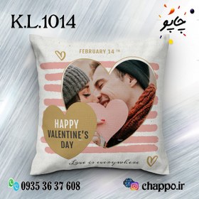 تصویر کوسن عاشقانه K_L_1014 Romantic Cushion K_L_1014