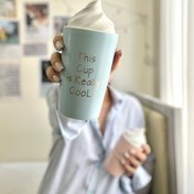 تصویر ماگ اسموتی بستنی 