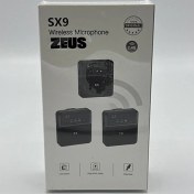 تصویر میکروفن یقه ای وایرلس دار طرح Rode مدل SX9 ا Wireless Microphone Rode SX9 تک کاربره 