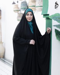 تصویر چادر گلدوزی مروارید 