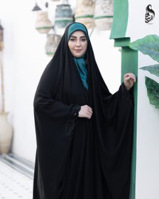 تصویر چادر گلدوزی مروارید 