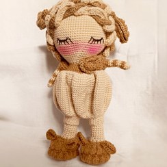 تصویر عروسک دست باف دختر ببعی 