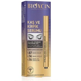 تصویر سرم تقویت مژه و ابرو حاوی کلاژن و هیالورونیک اسید حجم 3میل 