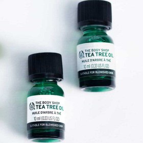 تصویر روغن ضد جوش تی تری بادی شاپ حجم 10 میل The Body Shop Tea Tree Oil 10ml