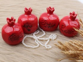 تصویر انار سفالی شب یلدا 