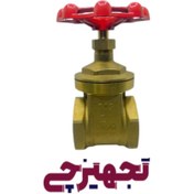 تصویر شیر فلکه کشویی آریا کیز سایز 2 اینچ کیز ایران 