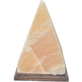 تصویر آباژور سنگ نمک مدل هرم 