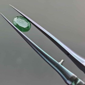 تصویر زمرد بیضی کد 37268 