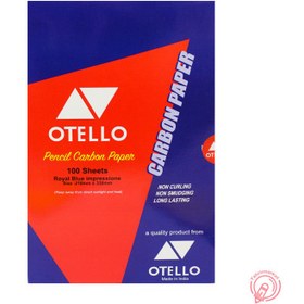 تصویر کاربن وتلو A4 رنگ ابی 