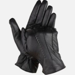 تصویر دستکش چرم تبریز مدل سه خط 