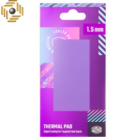 تصویر پد حرارتی 1.5 میلی‌متری کولر مستر Thermal Pad COOLER MASTER Thermal Pad 1.5 mm Thermal Pad