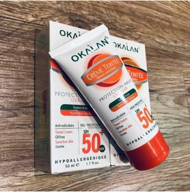 تصویر کرم ضد آفتاب اوکالان SPF50 ا okalan spf 50-12 okalan spf 50-12