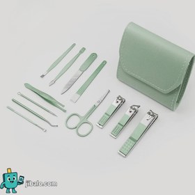 تصویر ست مانیکور و پدیکور کامل – ابزارهای استیل 