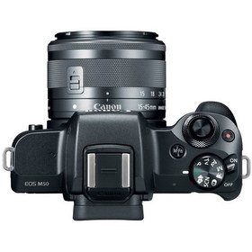 تصویر دوربین بدون آینه کانن Canon EOS M50 Kit 15-45mm f/3.5-6.3 IS STM ا Canon EOS M50 Mirrorless Digital Camera With 15-45mm Lens Canon EOS M50 Mirrorless Digital Camera With 15-45mm Lens