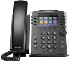 تصویر تلفن تحت شبکه پلیکام مدل VVX 400 Polycom VVX 400 IP Phone