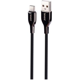 تصویر کابل Type-C فست شارژ بیاند(فراسو) مدل BA-557 2.1A طول 1 متر Beyond BA-557 2.1A 1m USB TO TYPE-C CABLE