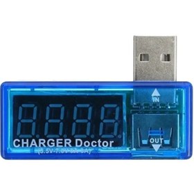 تصویر ماژول USB نمایشگر ولتاژ و جریان شارژر و پاوربانک Monitoring V/A USB-A